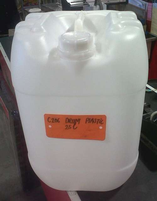 25 LITRE WATER CONTAINER WITH SEPARATE LID AND TAP