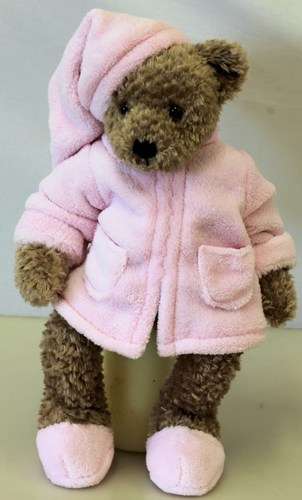 BEDTIME BEAR (PINK) HEARTFELT - 38CM