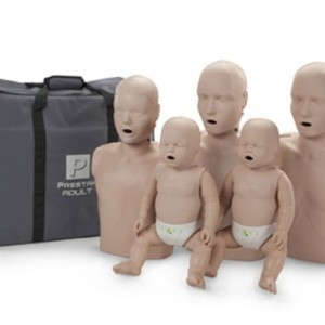 PRESTAN 5 FAMILY CPR MANIKINS PACK WITH CPR MONITOR