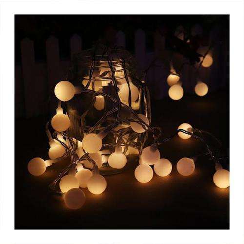 50 LED SOLAR STRING BULBS WARM WHITE