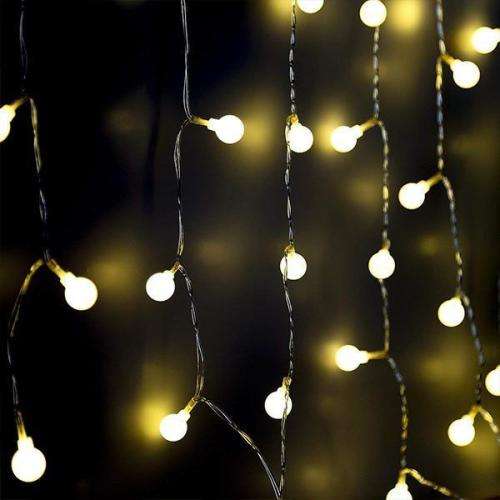 50 LED SOLAR STRING BULBS WARM WHITE