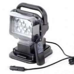 50 WATT VEHICLE SEARCH LIGHT 12V 360 DEGREES W/ WIRELESS REMOTE