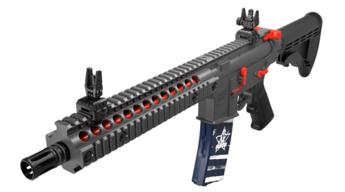 CROSMAN FULL AUTO 4.5MM STEEL BB RIFLE  PATRIOT EDITION
