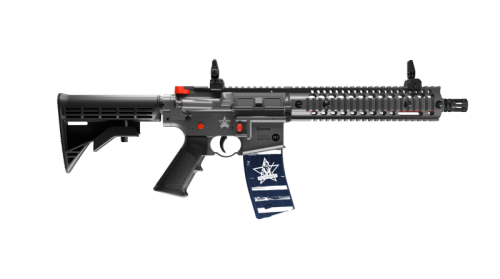 CROSMAN FULL AUTO 4.5MM STEEL BB RIFLE  PATRIOT EDITION
