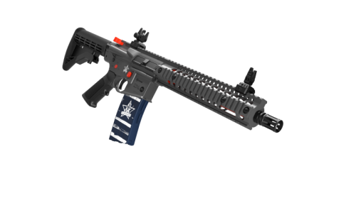 CROSMAN FULL AUTO 4.5MM STEEL BB RIFLE  PATRIOT EDITION