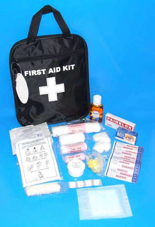 HOME FIRST AID KIT IN POUCH