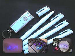 INVISIBLE UV MARKER (PEN WITH LIGHT)