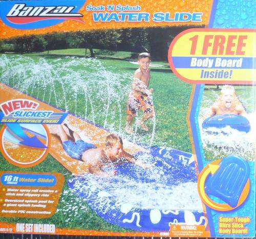 SOAK 'N SPLASH WATER SLIDE