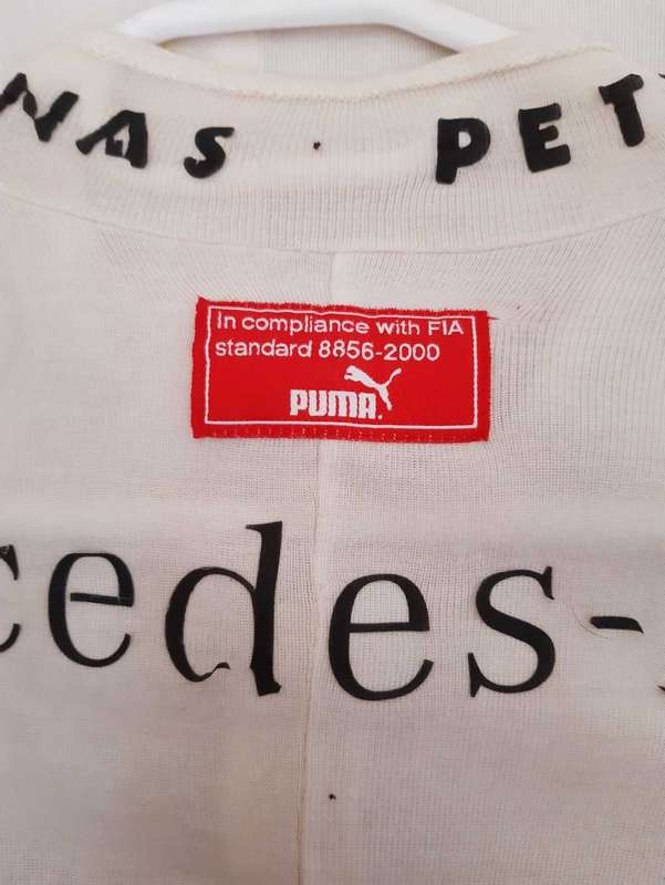 **Rare** Autographed Nico Rosberg F1 Nomex Suit Underwear