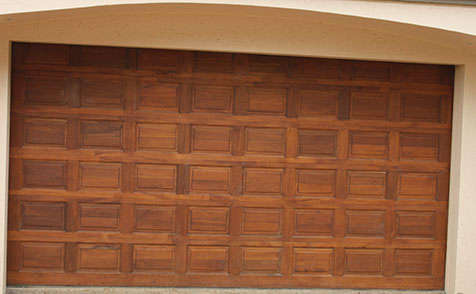 Brandnew Double Meranti Garage Door