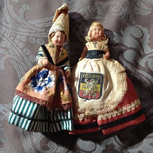 Vintage country dolls