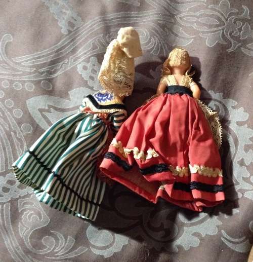 Vintage country dolls