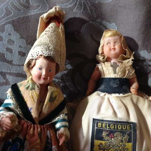 Vintage country dolls