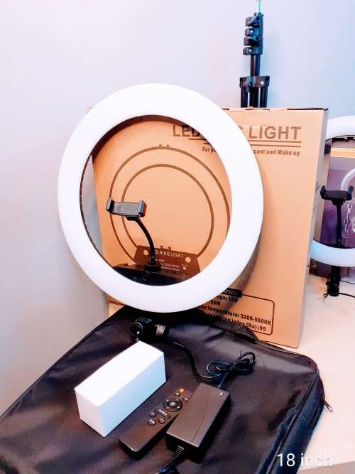 Ring light 18 inch - Basic (White, cool, warm)