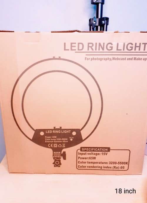 Ring light 18 inch - Basic (White, cool, warm)