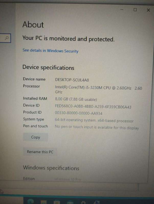 ***Late entry***HP Probook 6570b