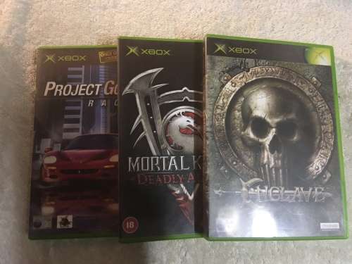 Xbox (OG) - Not working - with games