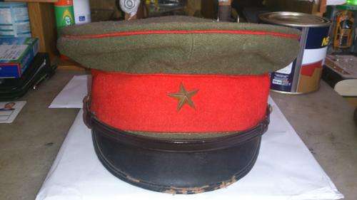 WW2 Japanese Officers M38 Visor cap