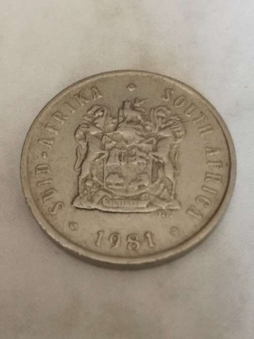 5c -  1981 -  Bi-Lingual - Coat of Arms