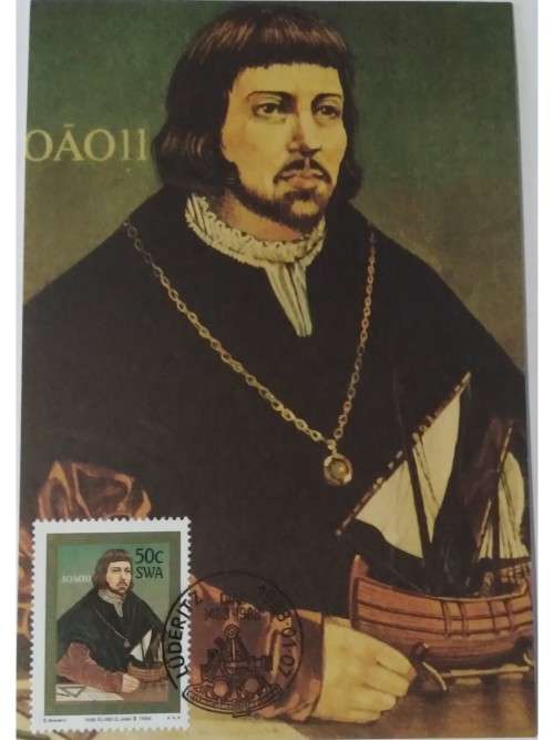 1988 - SWA The 500th Anniversary of Discovery of Cape of Good Hope by Bartolomeu Dias -  Maximum Car