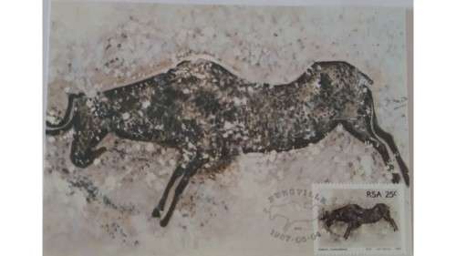 1987 - RSA Rock paintings -  Maximum Cards