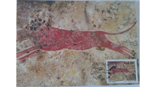 1987 - RSA Rock paintings -  Maximum Cards