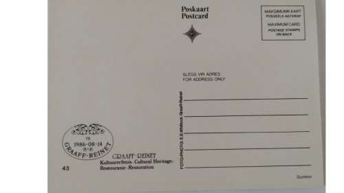 1986 - RSA Cultural Heritage -  Maximum Cards