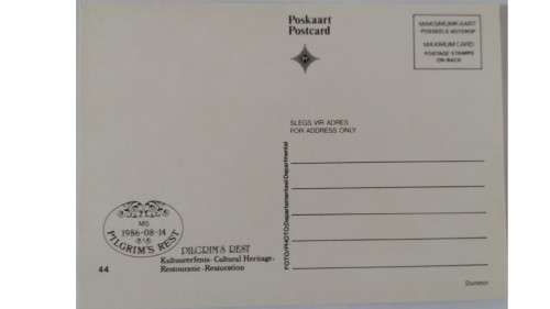 1986 - RSA Cultural Heritage -  Maximum Cards