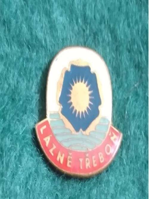 Pin - Vintage - Czechoslovakia -  Spa town `Lazne Trebon`