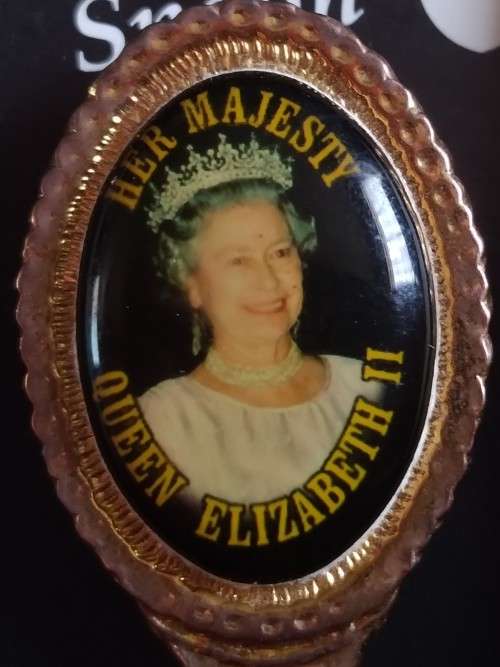 Collectors Spoon -  Gilt Plated - 50th Anniversary of Queen Elizabeth Coronation