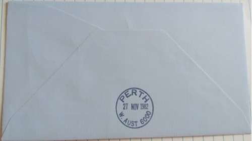 1982 -  RSA - Airmail Johannesburg Perth #35 -  FDC + Insert