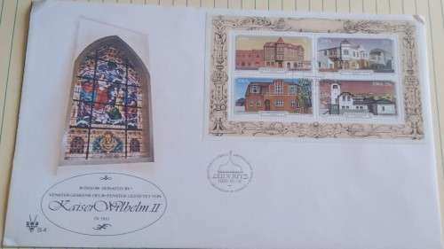 1981 - S4 -  SWA - Kaiser Wilhelm II -  FDC + MiniSheet +  Insert