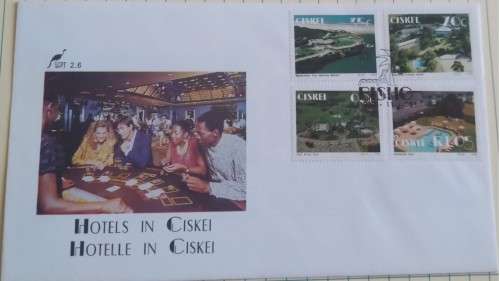 1992 -  Ciskei -  2.6 -  Hotels in Ciskei -  FDC +  Insert