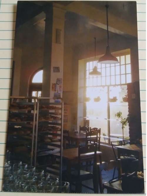 Unused Postcard - Kalk Bay - Olympia Café and Deli -  Interior