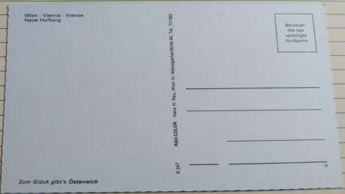 Vintage Unused Postcard - Austria -  Wien -  Vienna - Vienne -  Neue Hofburg