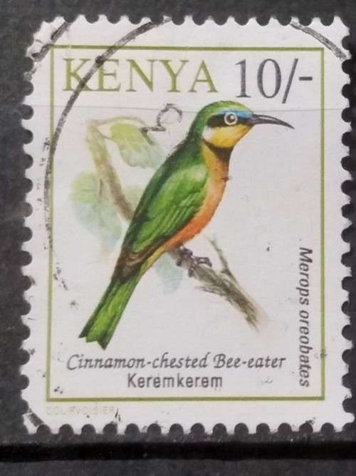 1993 - Kenya - 10 - Cinnamon Chested Bee-Eater