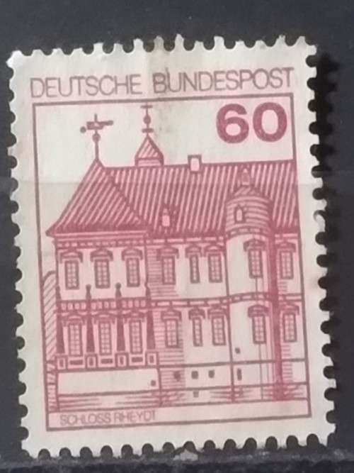 1979 -  Unused - Germany  - Deutsche Bondespost - 60 - Palaces & Castles