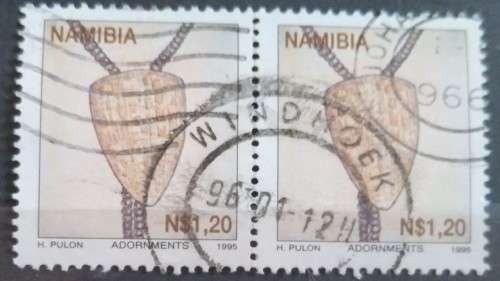 1995 -  Pair - Namibia - N$1.20 - Adornments