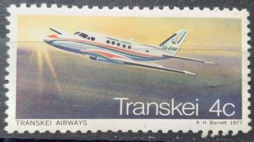 1977 -  Unused - Transkei - 4c - Transkei Airways