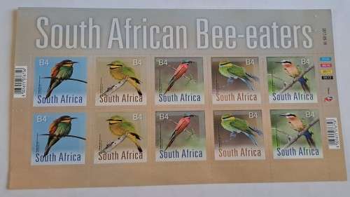 2017 -  South African Bee Eaters - 10 Piece -  Unused