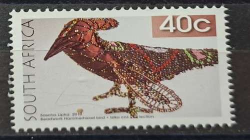 2010 -  South Africa - 40c - Beadwork -  Mint