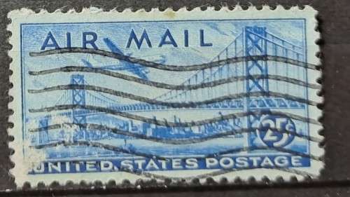 1947 - USA - 25 c - Airmail -  New Airmail Stamp