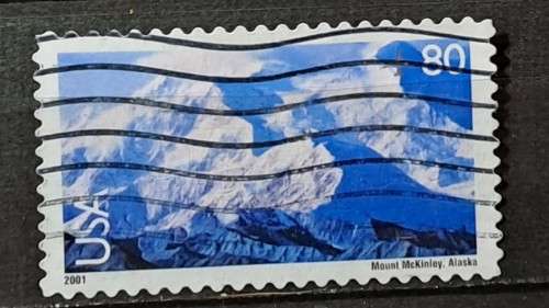 2001 - USA - 80 - Airmail - Mount McKinley , Alaska