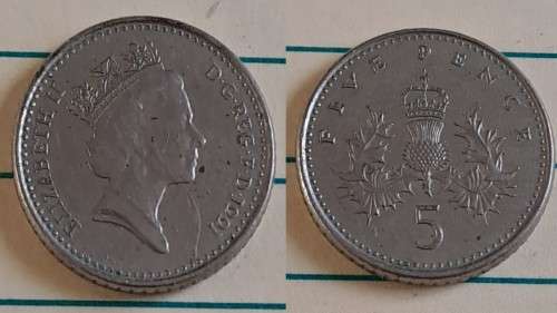 1991 - UK - 2 Pence - ER 11 - Demonetised No -Bronze