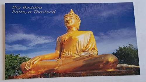 Unused Postcard - Thailand - Big Buddha Pattaya Thailand
