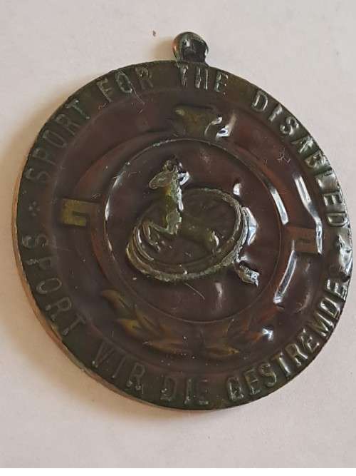 Unused Medal -  Sport for the Disabled/Sport vir die gestremde