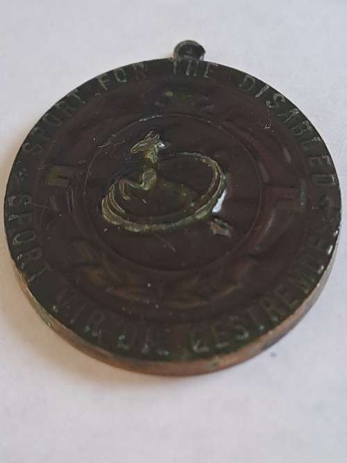 Unused Medal -  Sport for the Disabled/Sport vir die gestremde