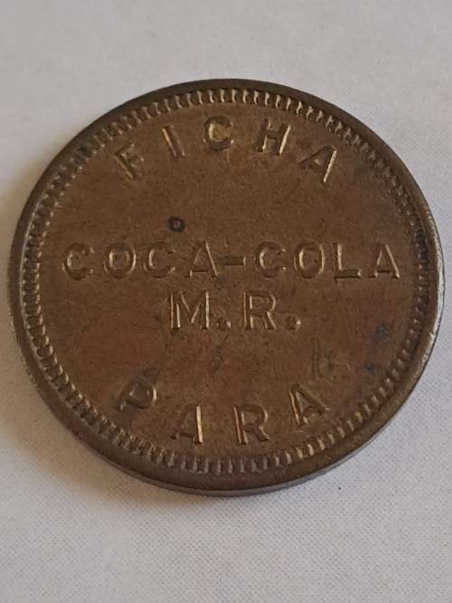 South American - Copper - Token - Ficha Para Coca-Cola M.R