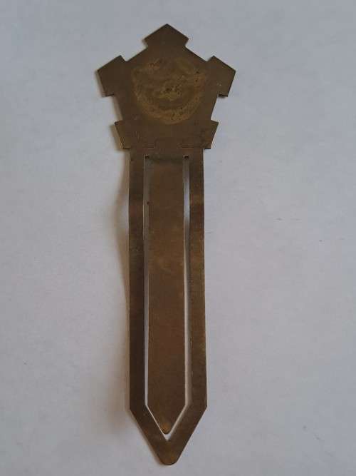 Vintage Brass South African Air Force Paper Clip