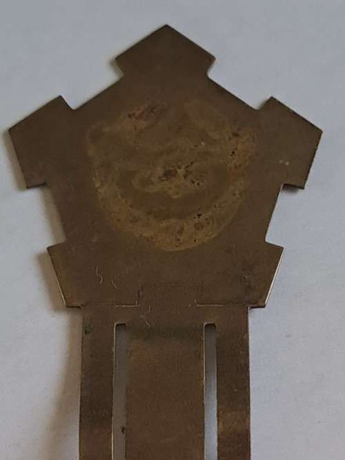 Vintage Brass South African Air Force Paper Clip